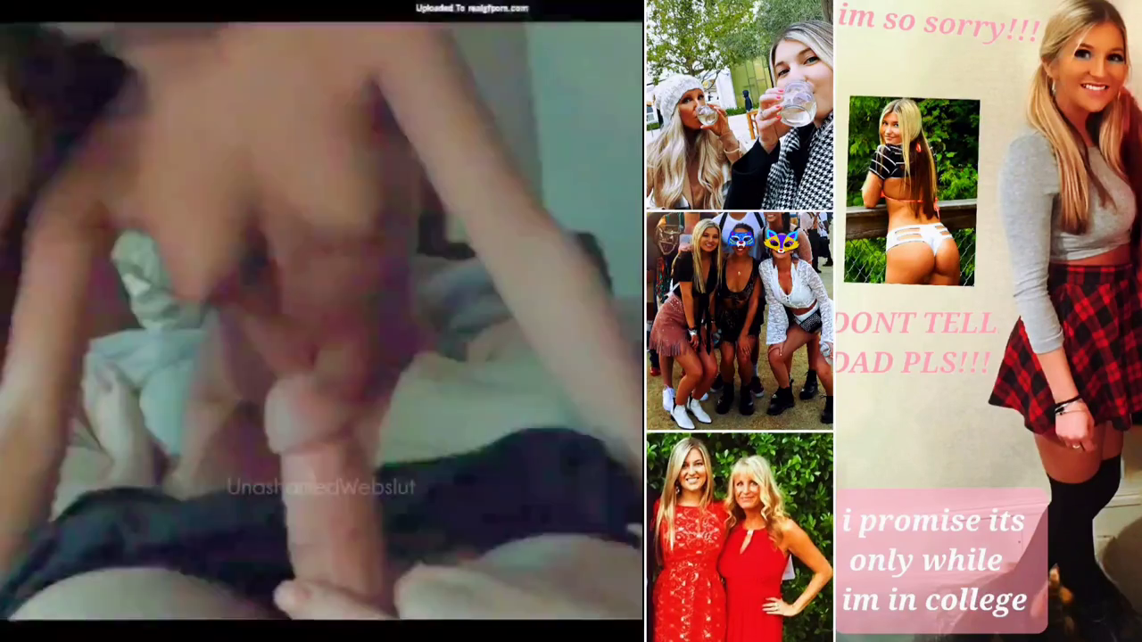 HOT College Sorority Slut Michaela Regrets Porn
