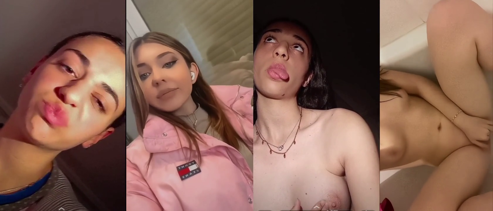 Dressed Undressed Side By Side