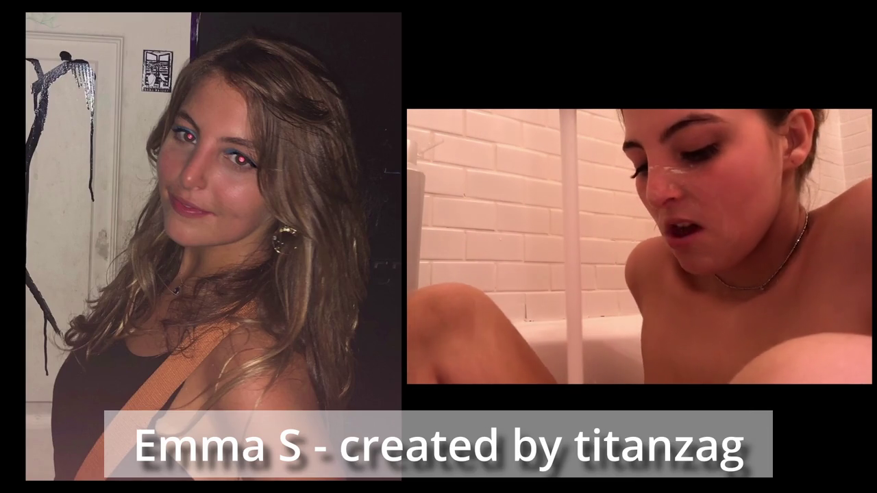 Emma Masturbates in Shower