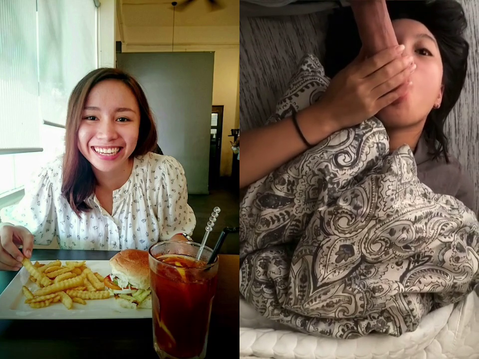 Asian teen before/after