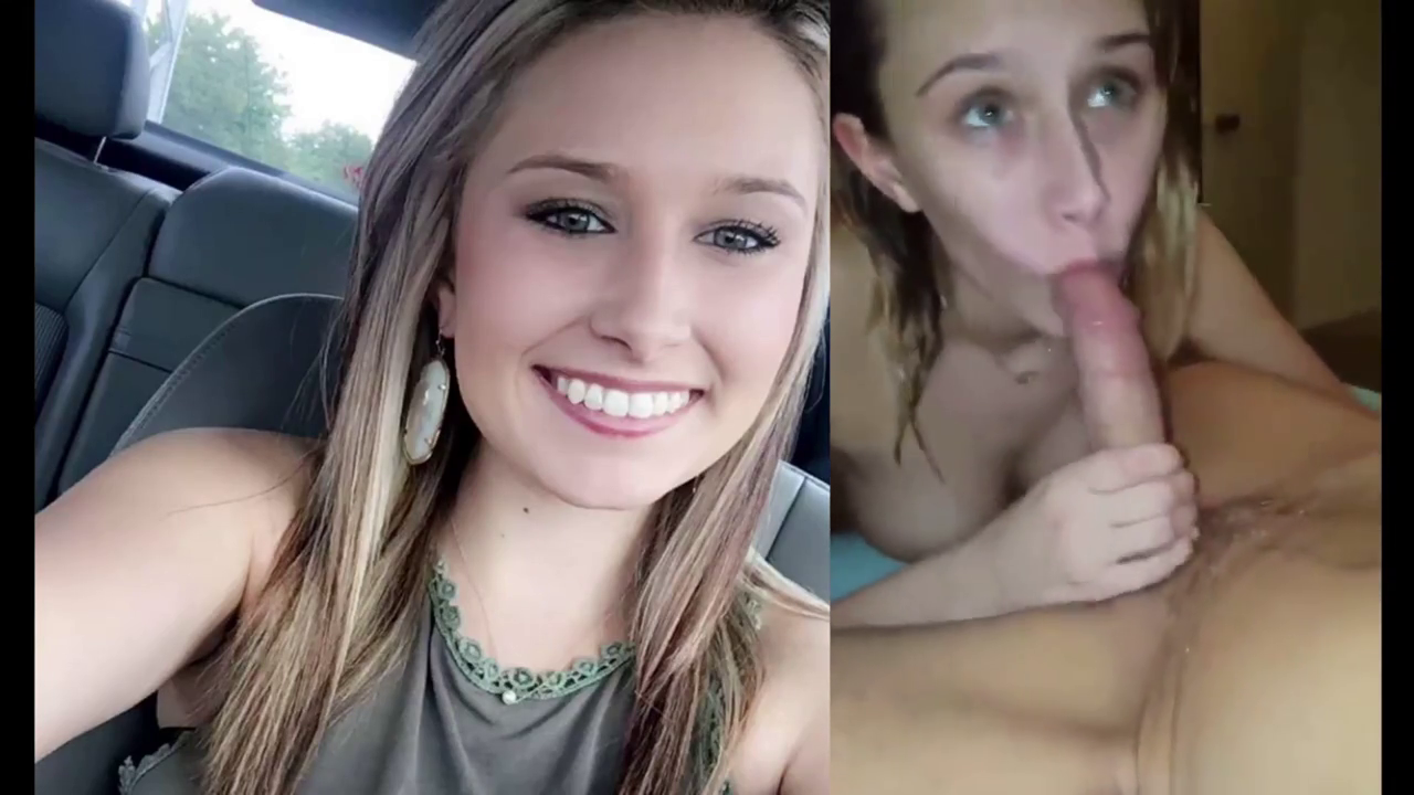 Amateur Teen Slut Sucking Cock Before After