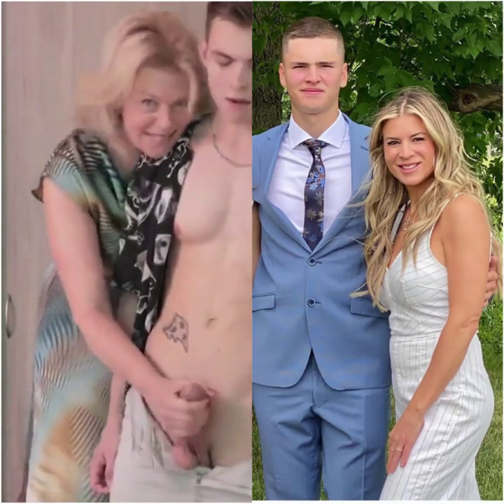 Mother Son Dressed Undressed