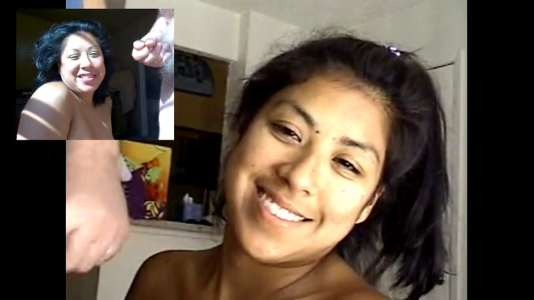 Latina Brenda Lopez gets a facial cumshot