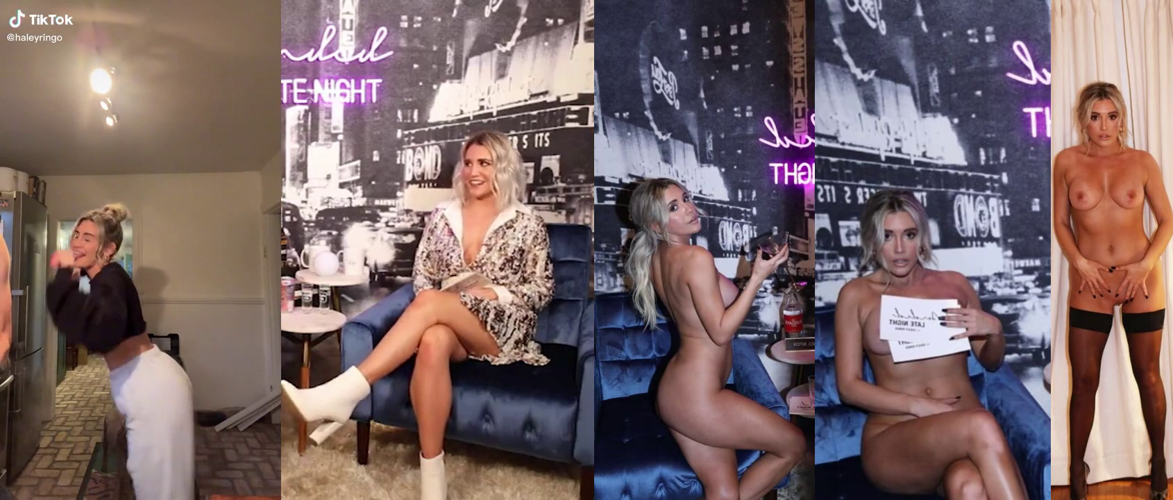 Dressed Undressed Side By Side